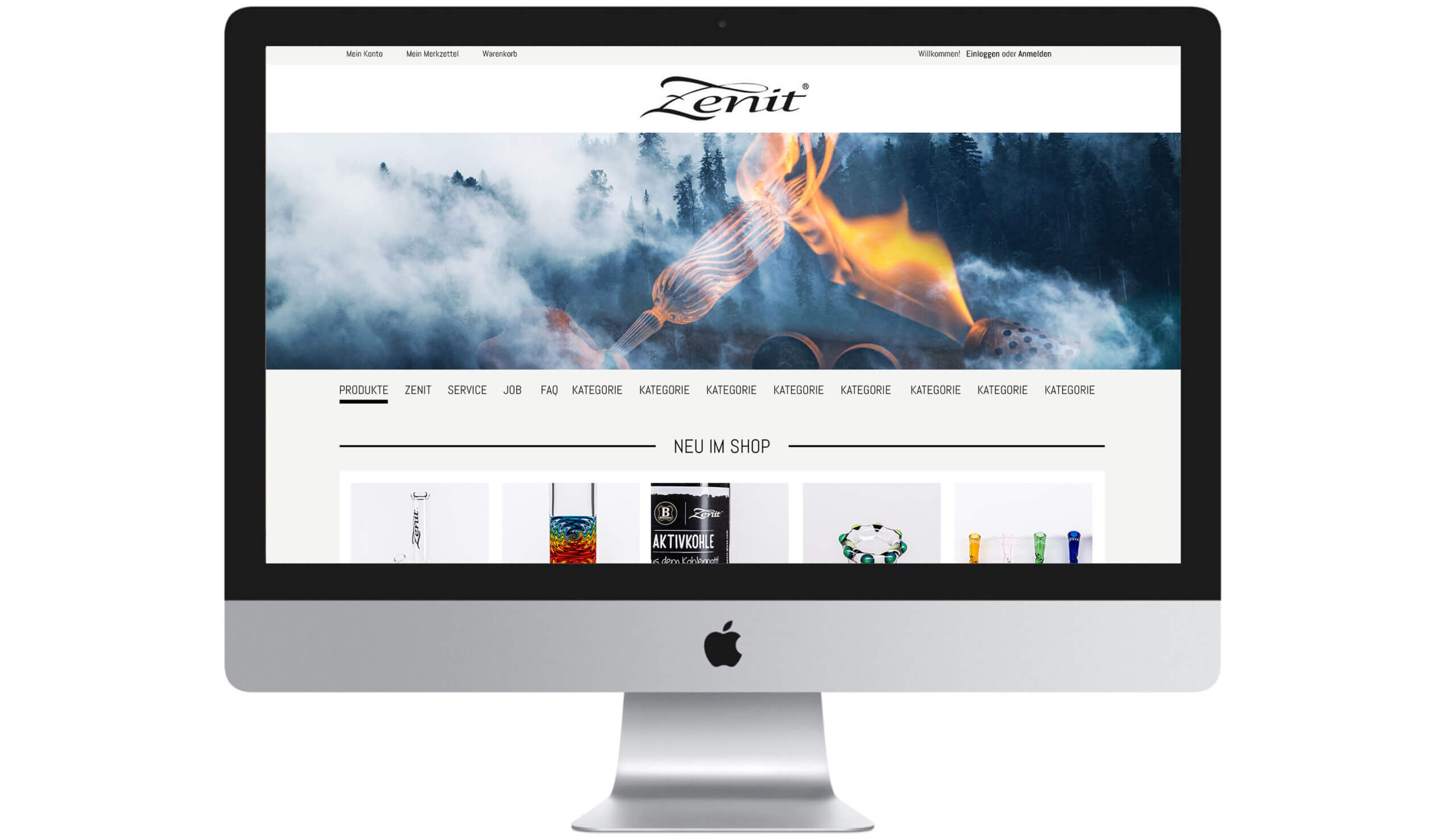 Zenit Shop Website