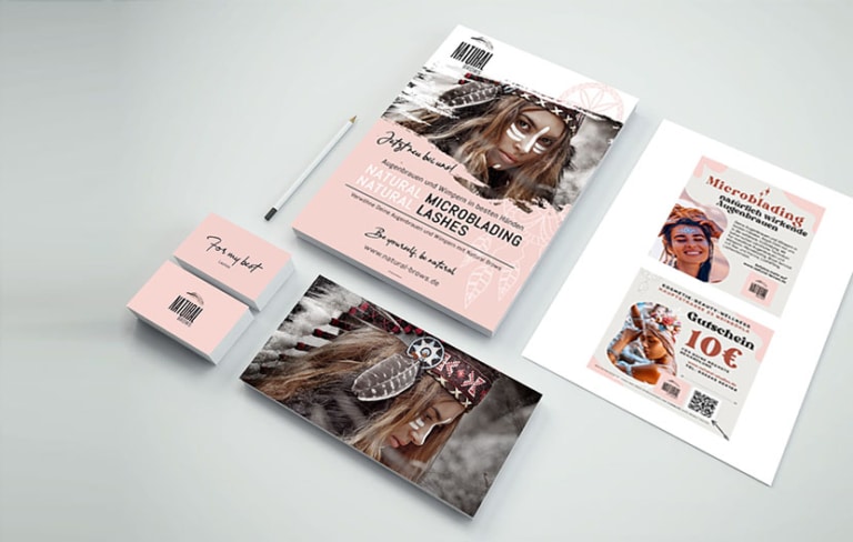 Printmedien Design