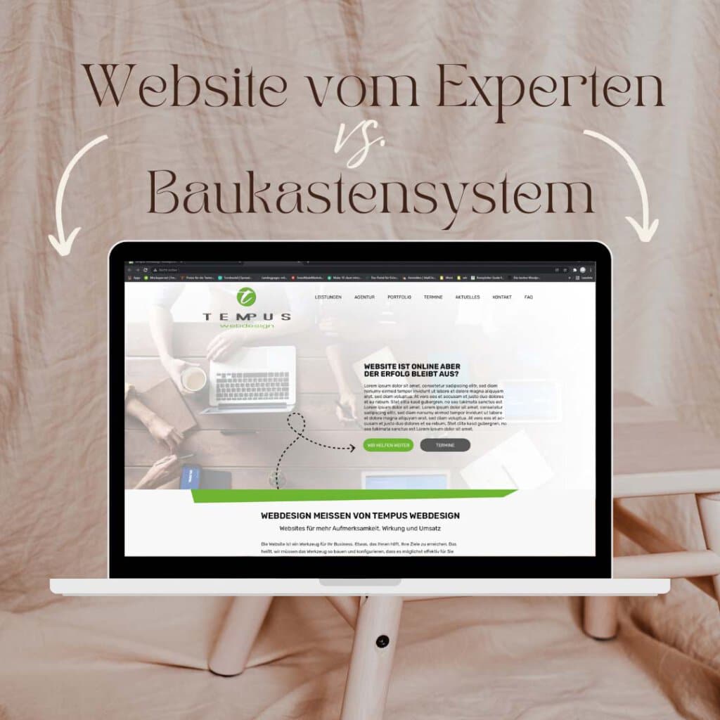 Website vom Experten