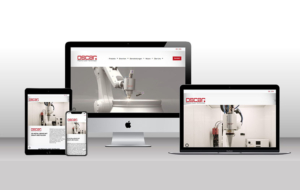 Oscar Website Responsive Darstellung