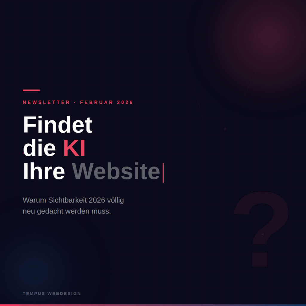 Findet die KI Ihre Website?