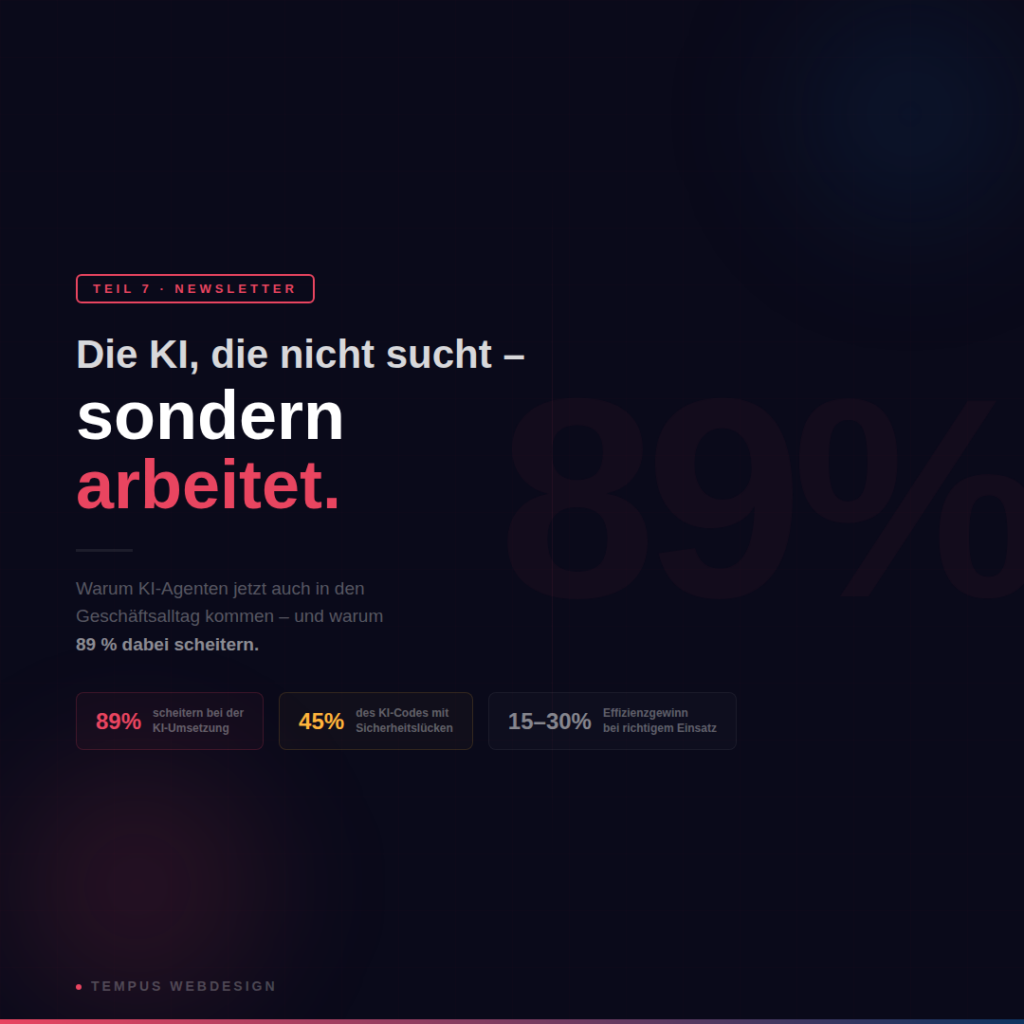 Die KI, die nicht sucht – sondern arbeitet.