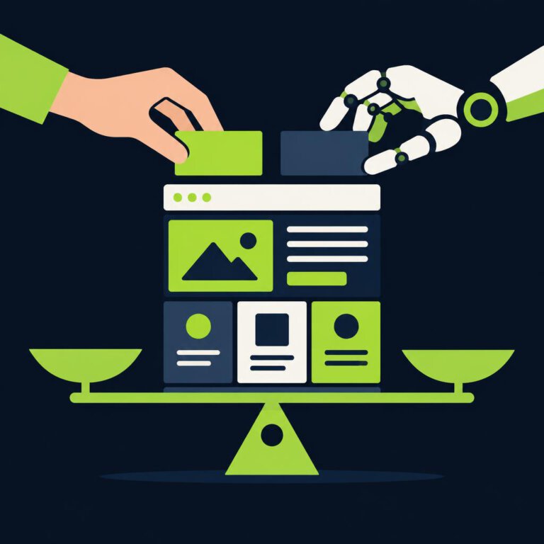KI im Webdesign: Wo sie wirklich hilft – und wo sie Ihrer Marke schadet